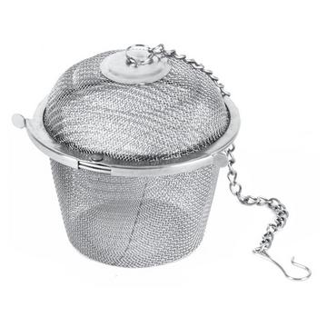 Colino in acciaio inox per spezie e preparazione del tè