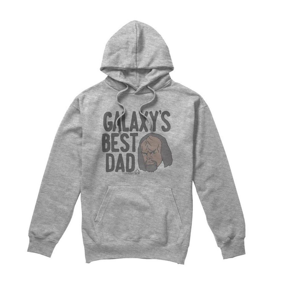 Galaxy's Best Dad Felpa Con Cappuccio