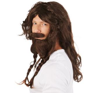 Tectake  perücke Wikinger, 