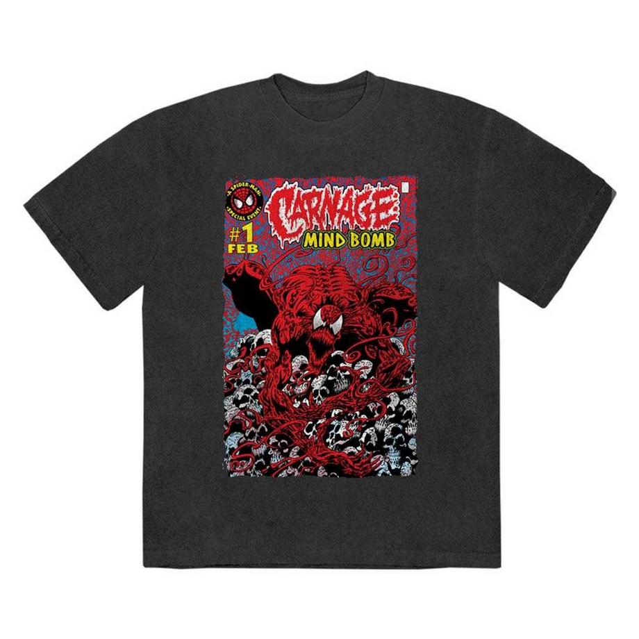 Mind Bomb T-Shirt, Steinwaschen