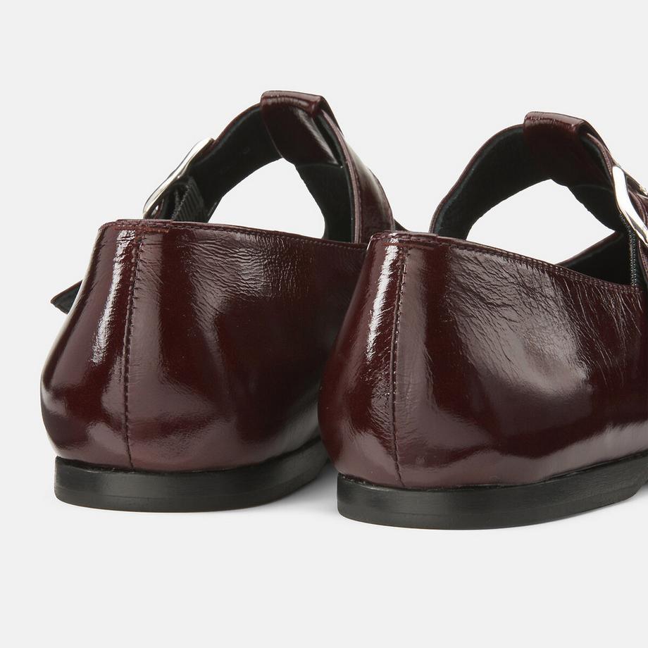 La Redoute Collections Salomés en cuir verni  