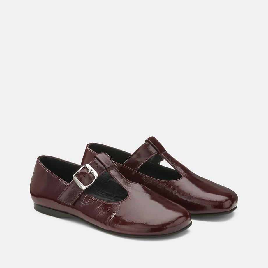 Salomé-Schuhe aus Lackleder