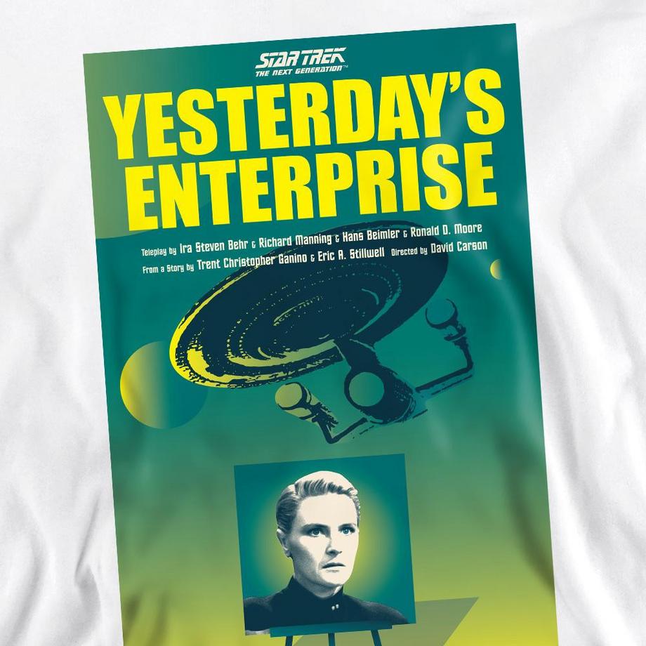 Star Trek Star Trek The Next Generation Yesterday's Enterprise Felpa  