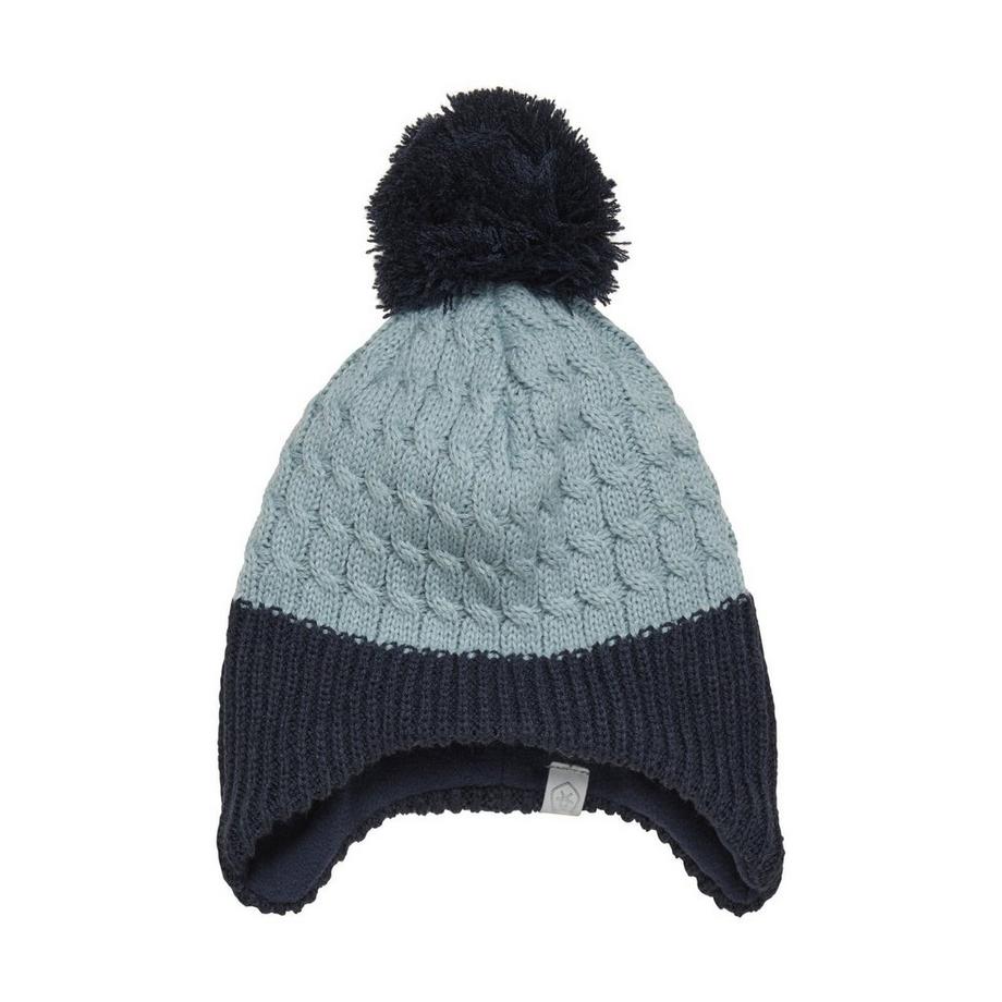 Color Kids  Baby Wintermütze Structure aqua-esque 