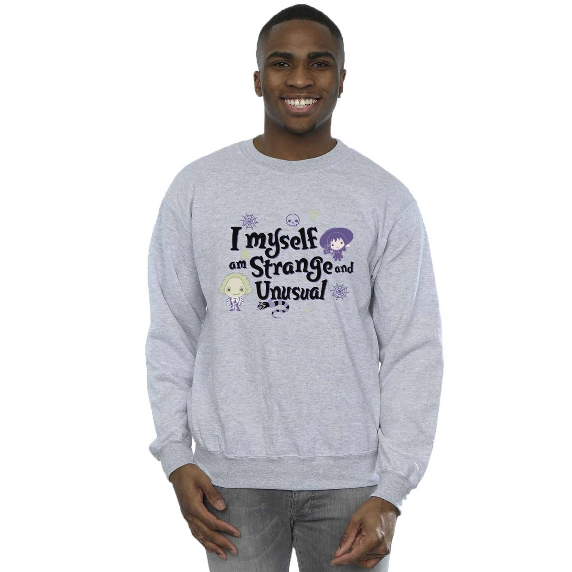 Beetlejuice I Myself Am Strange And Unusual Sweatshirt  