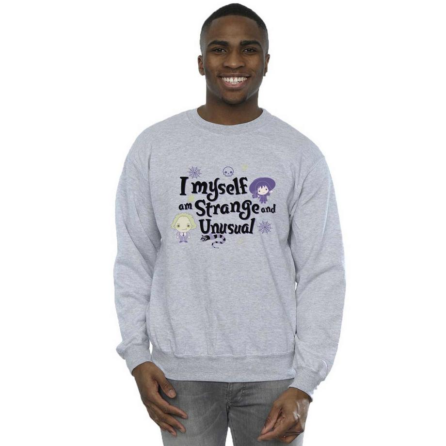 Beetlejuice I Myself Am Strange And Unusual Sweatshirt  