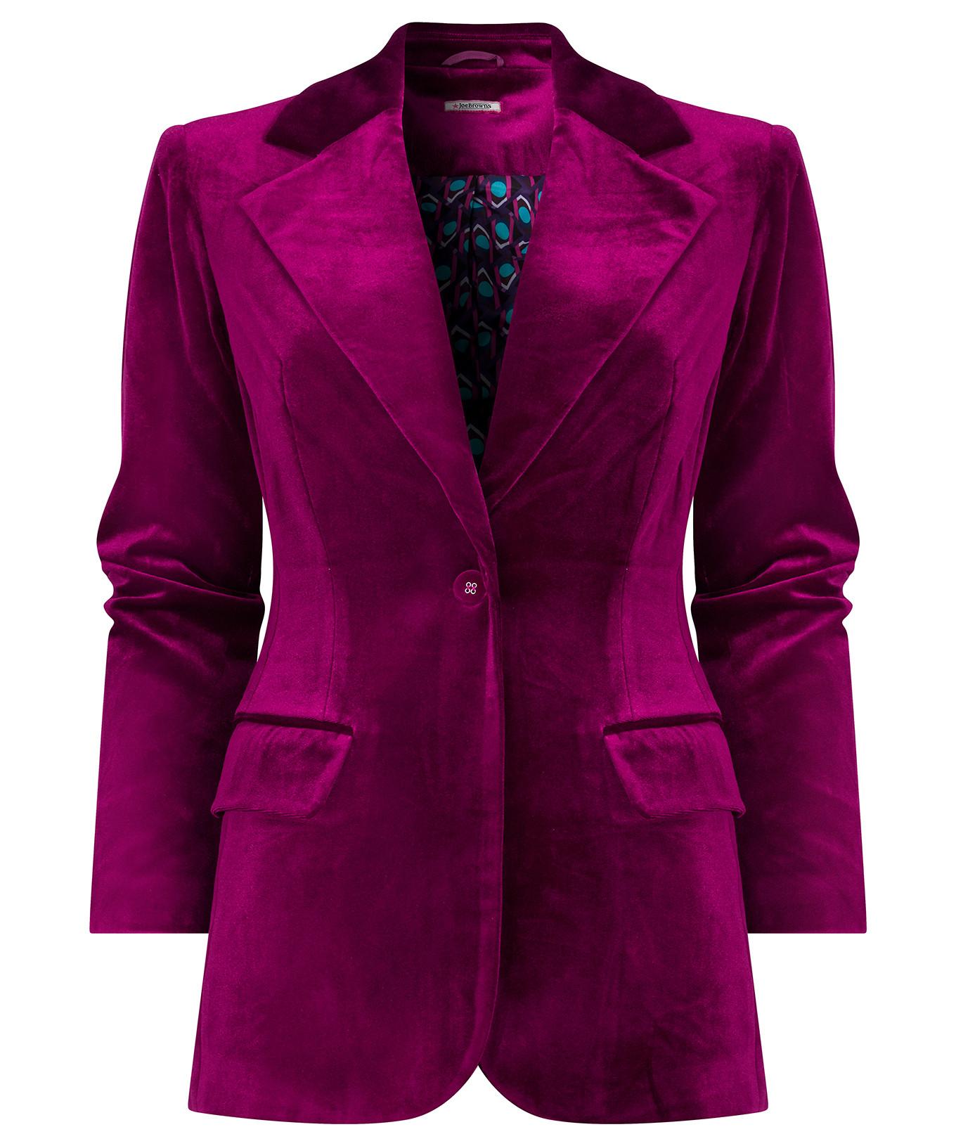 Joe Browns  Maßgeschneiderter Velours-Blazer (in Koordinations-Set) 