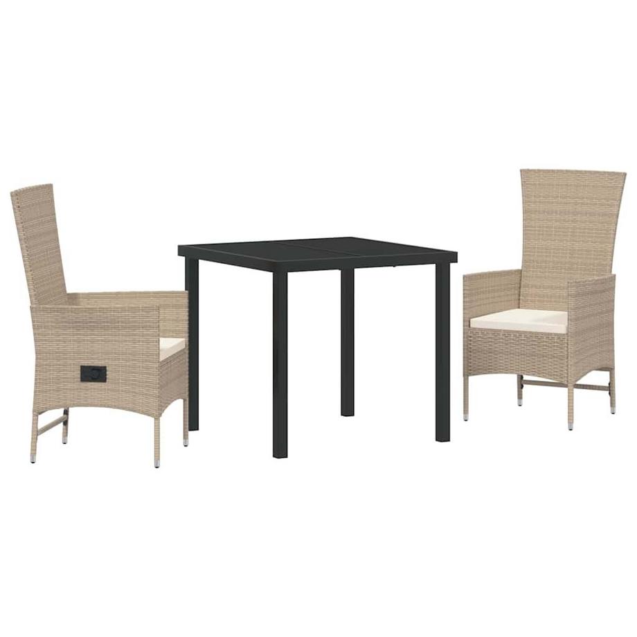 Ensemble de jardin poly rattan