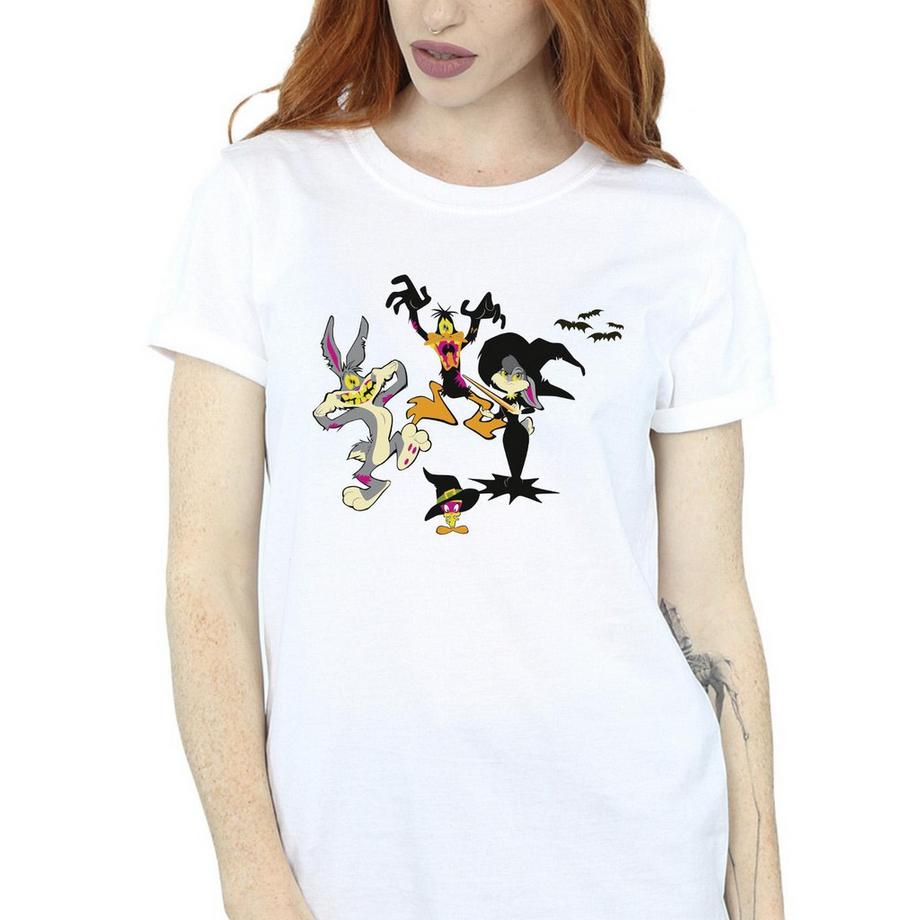LOONEY TUNES Halloween T-Shirt Stampata  