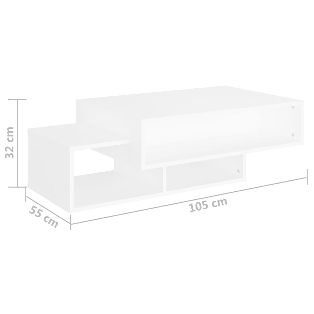 VidaXL Table basse bois d'ingénierie  