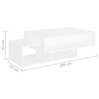 VidaXL Table basse bois d'ingénierie  