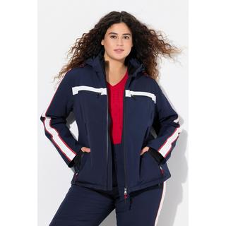 Ulla Popken Giacca Performance Impermeabile Cerniera a Doppio Cursore Fori per Pollici  