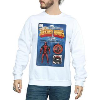 MARVEL  Deadpool Secret Wars Action Figure Sweatshirt 