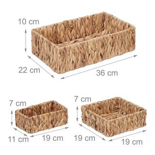 B2X Aufbewahrungskorb 3er-Set  