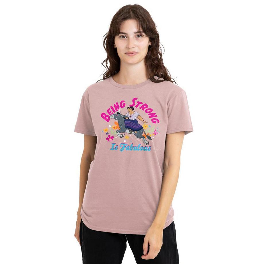 Encanto  T-ShirtMotif Luisa Being Strong Is Fabulous 