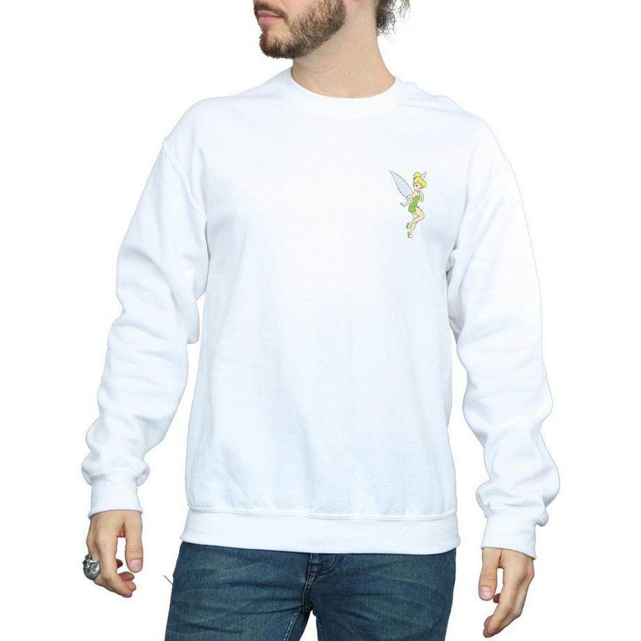 Disney Tinkerbell Felpa Girocollo Ricamata  