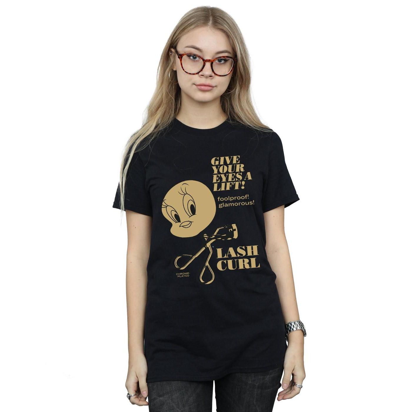 LOONEY TUNES  Tshirt TWEETY PIE LASH CURL 