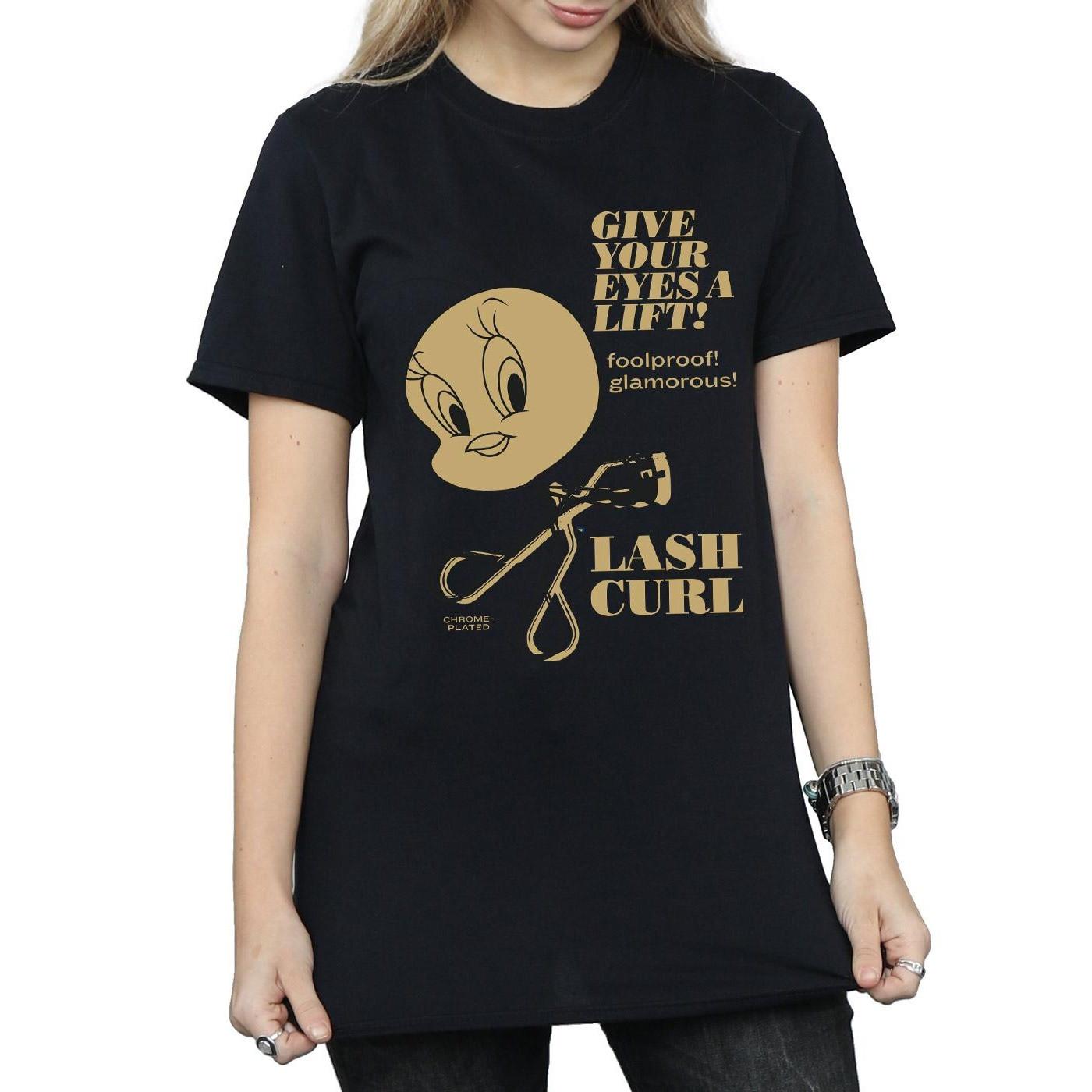 LOONEY TUNES  Tshirt TWEETY PIE LASH CURL 