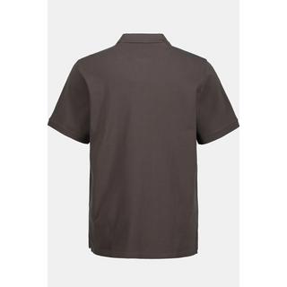 JP1880  Maglia basic in piqué con colletto polo e mezze maniche, fino alla tg. 10XL 