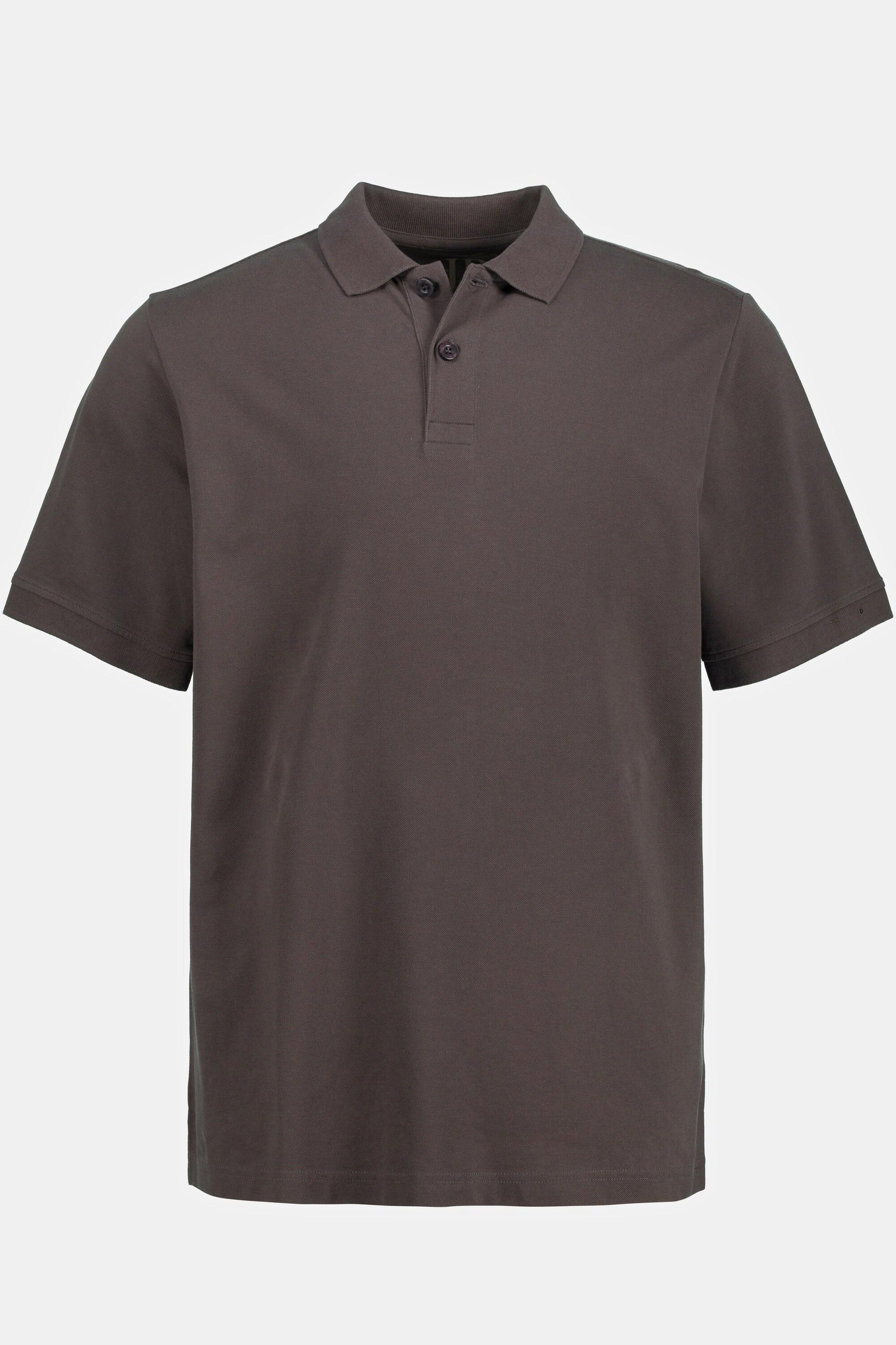 JP1880  Maglia basic in piqué con colletto polo e mezze maniche, fino alla tg. 10XL 