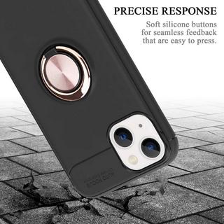 Cadorabo  Housse compatible avec Apple iPhone 14 PLUS - Coque de protection avec anneau de focalisation en silicone TPU 