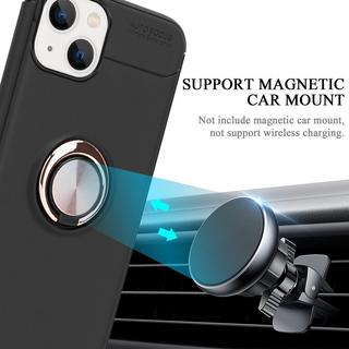 Cadorabo  Housse compatible avec Apple iPhone 14 PLUS - Coque de protection avec anneau de focalisation en silicone TPU 