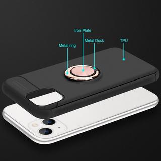 Cadorabo  Housse compatible avec Apple iPhone 14 PLUS - Coque de protection avec anneau de focalisation en silicone TPU 