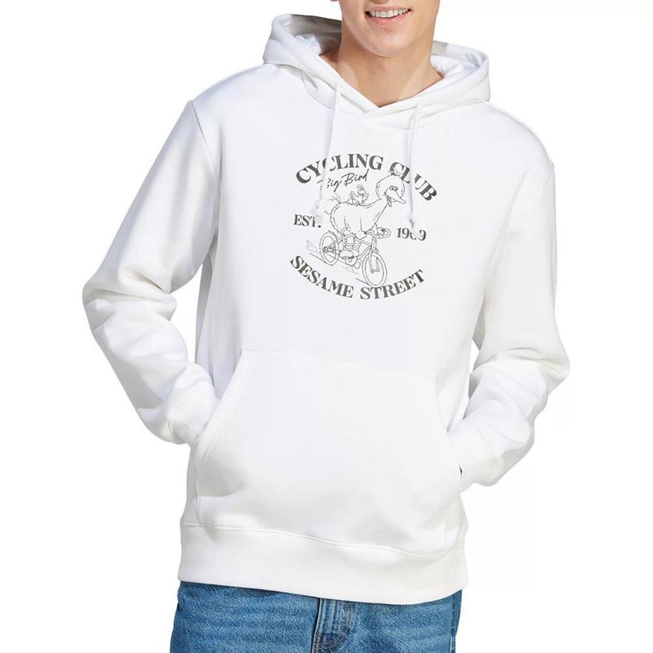 Sesame Street Sweat à Capuche Cycling Club avec Motif Grand Oiseau  