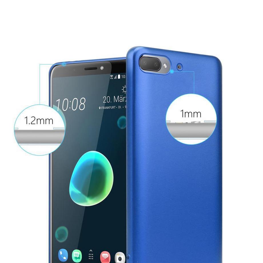 Cadorabo  Hülle für HTC Desire 12 PLUS TPU Silikon Matt 