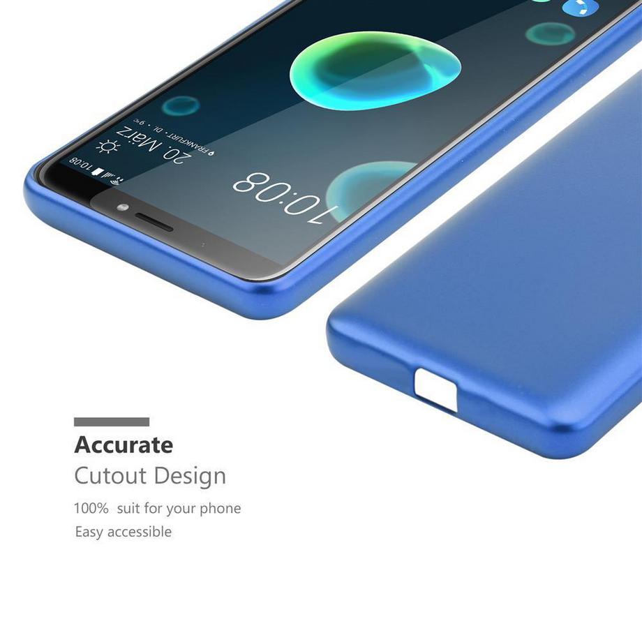 Cadorabo  Hülle für HTC Desire 12 PLUS TPU Silikon Matt 