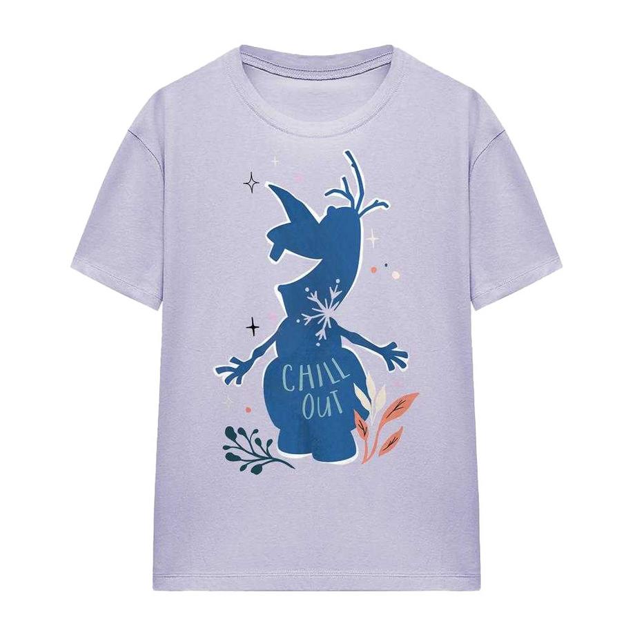 T-ShirtMotif Olaf Motiftyle Silhouette