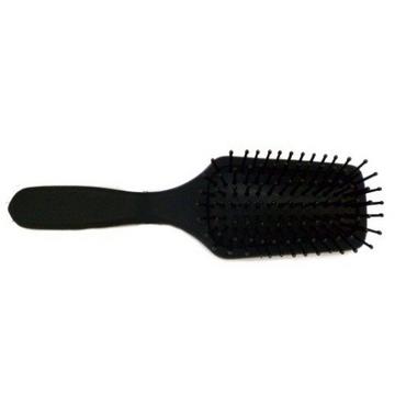 Mini Haarbürste, Softtouch, schwarz