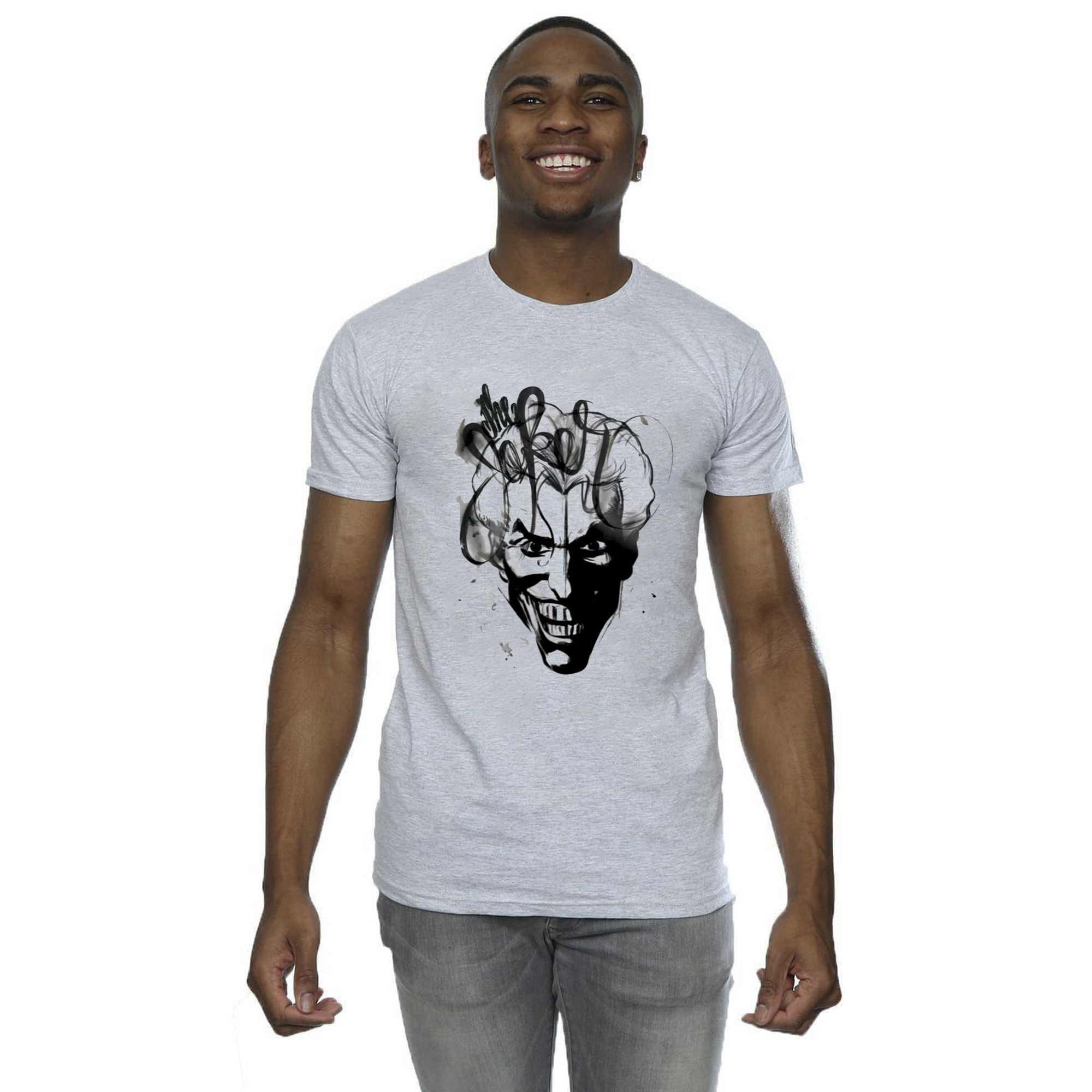 BATMAN T-Shirt Stampa Grafica Joker  