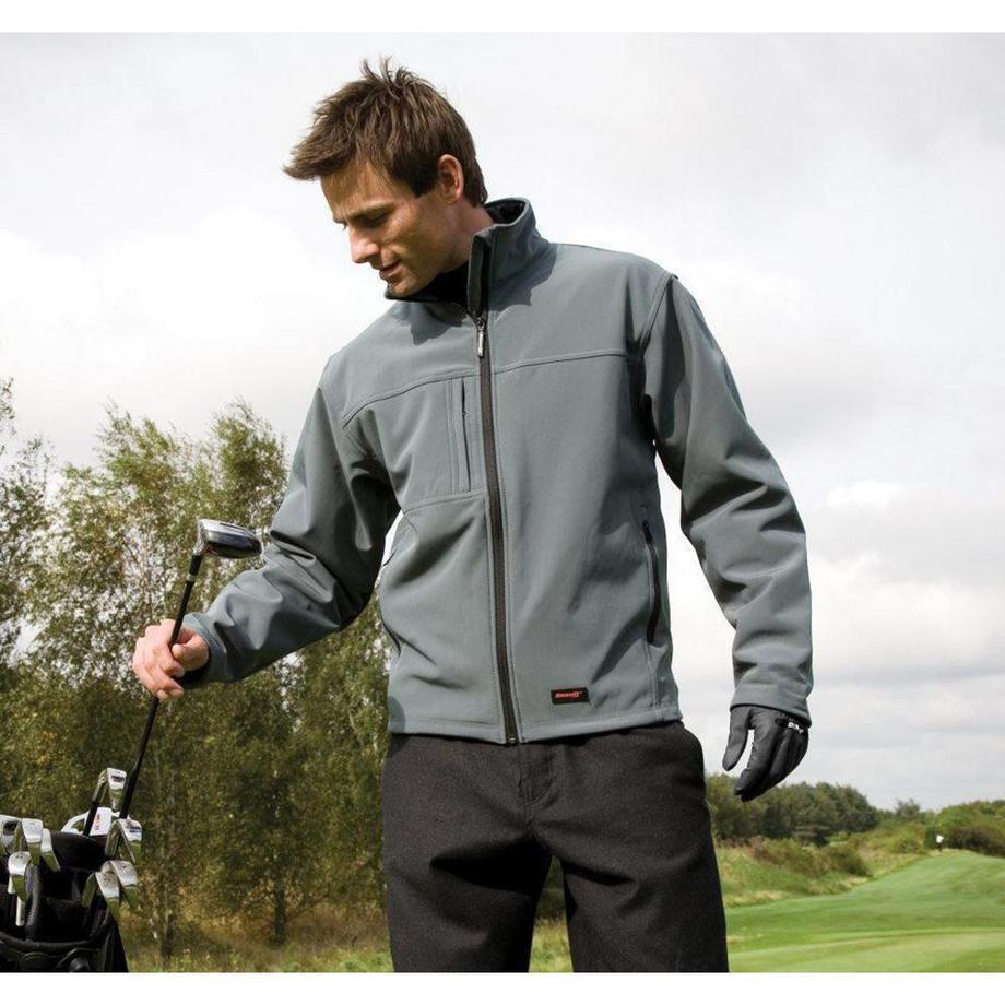 Result  Veste Softshell Imperméable, Coupevent Et Respirante 