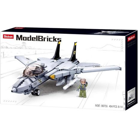 Sluban  ModelBricks Modern Jet Fighter (396Teile) 