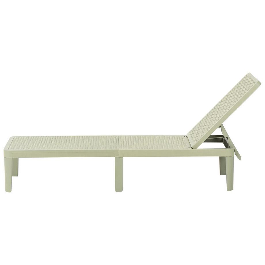 Beliani Transat en Polypropylène Moderne OSSI  