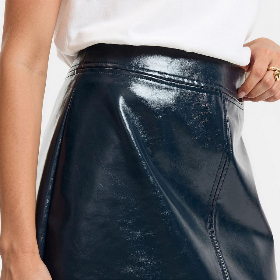 La Redoute Collections Jupe courte en simili  