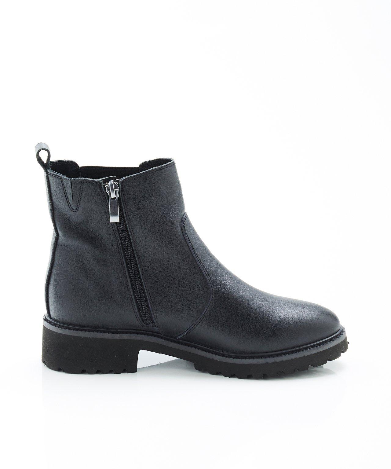 Damart  Leichte Chelsea-Stiefelette mit Thermolactyl, Obermaterial Rindsleder oder Rindspaltleder. 