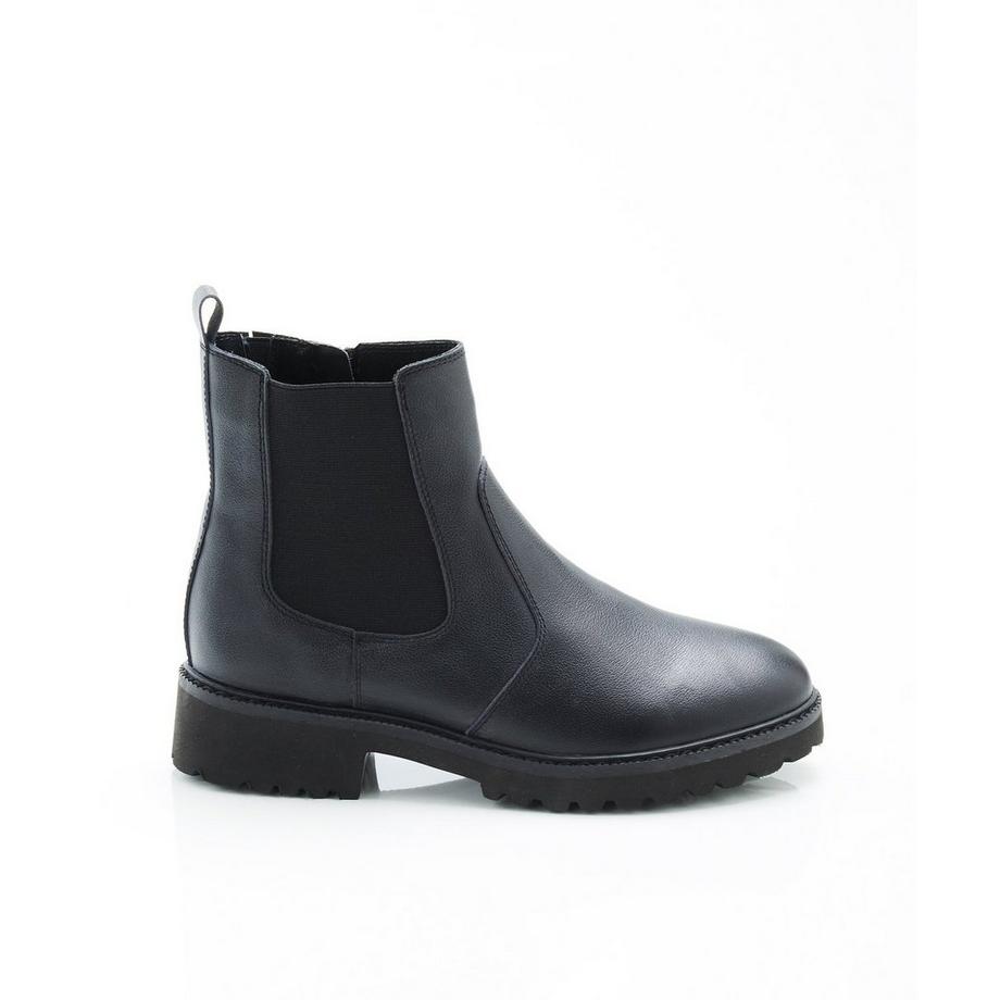 Damart  Leichte Chelsea-Stiefelette mit Thermolactyl, Obermaterial Rindsleder oder Rindspaltleder. 