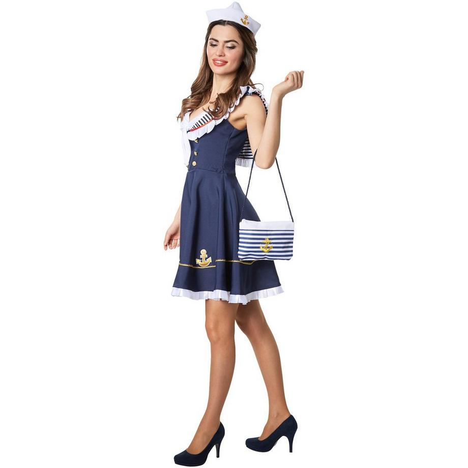 Tectake  Frauenkostüm Matrosenbraut 