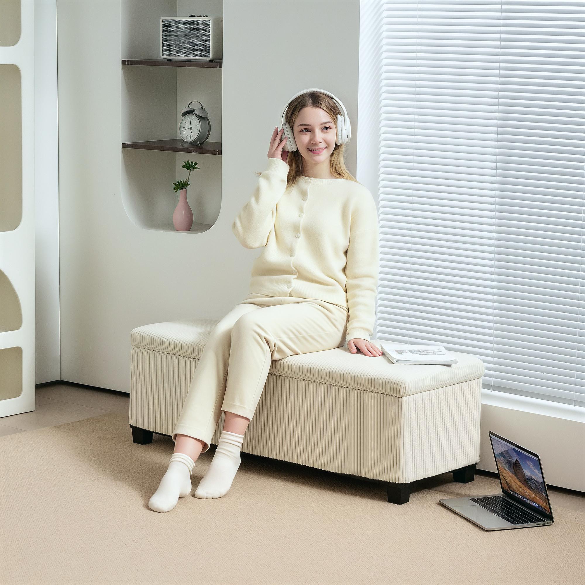 HOMCOM Sitzbank mit Stauraum  