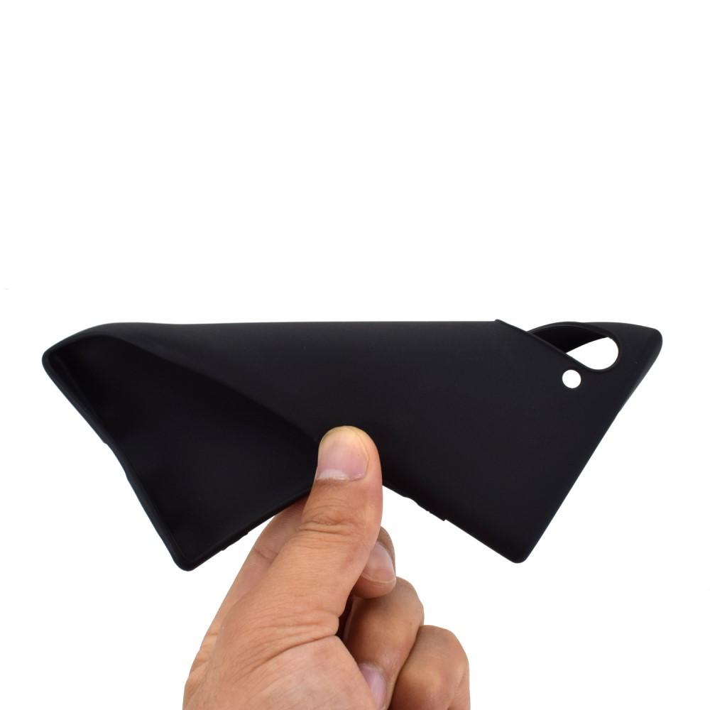 Cover-Discount  Galaxy Note 10 - Matte Silikon Gummi Hülle Schwarz 