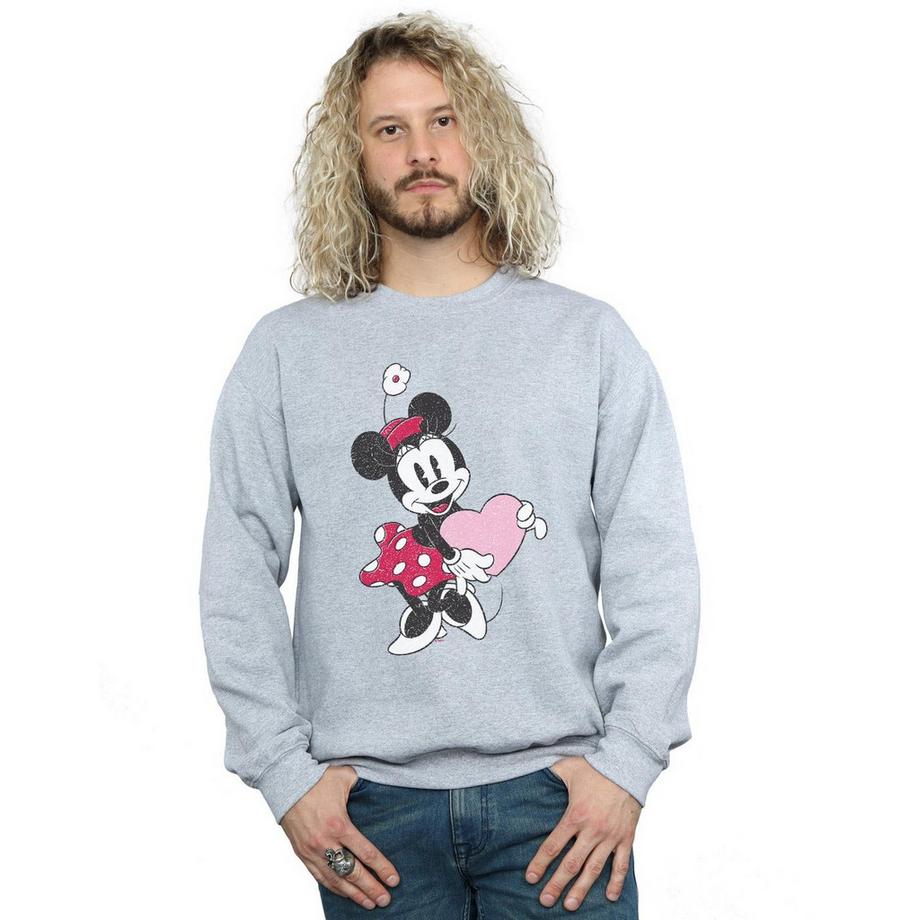 Disney Minnie Maus Herz Sweatshirt  