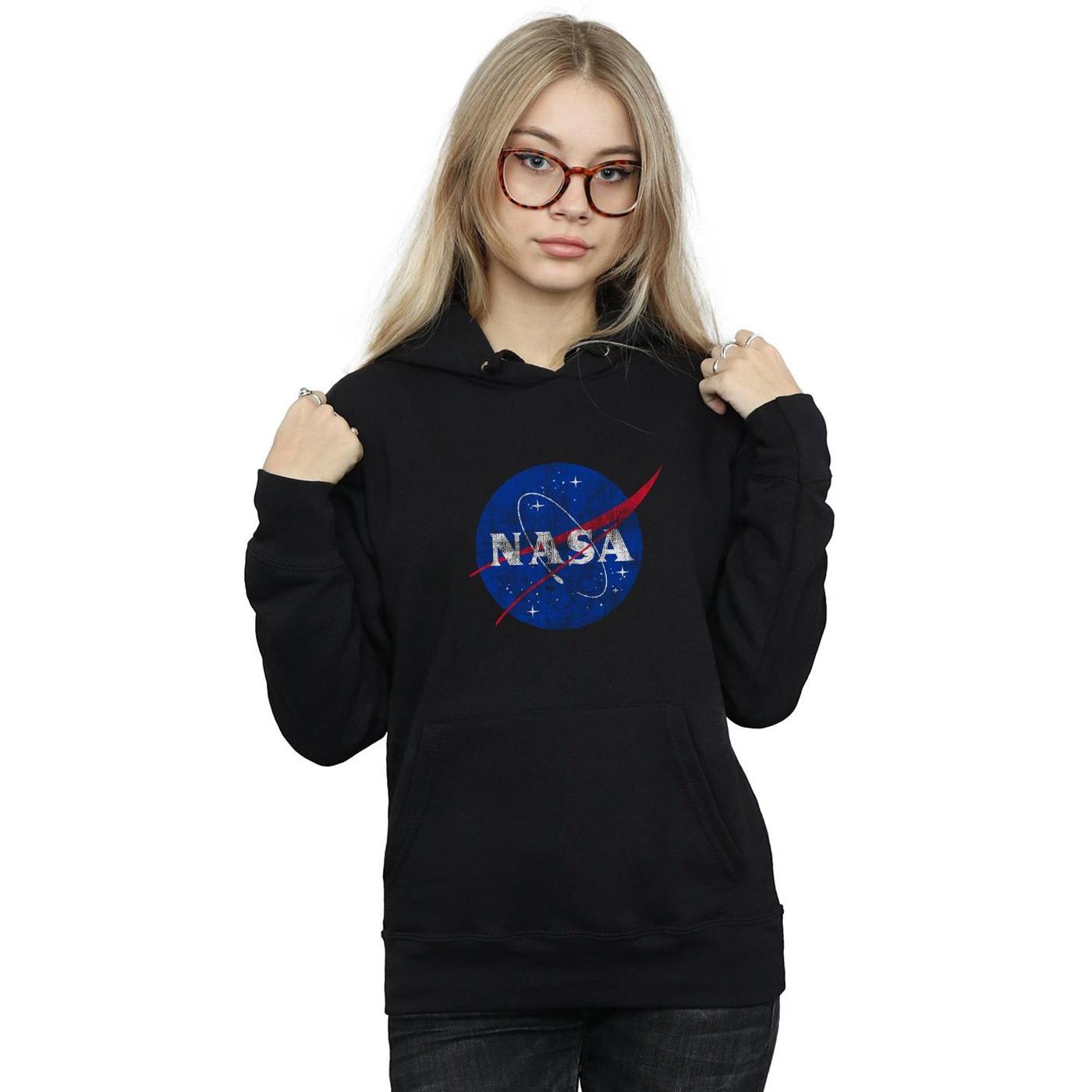 Nasa Sweat à Capuche Effet Usé  