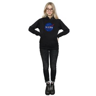 Nasa Sweat à Capuche Effet Usé  