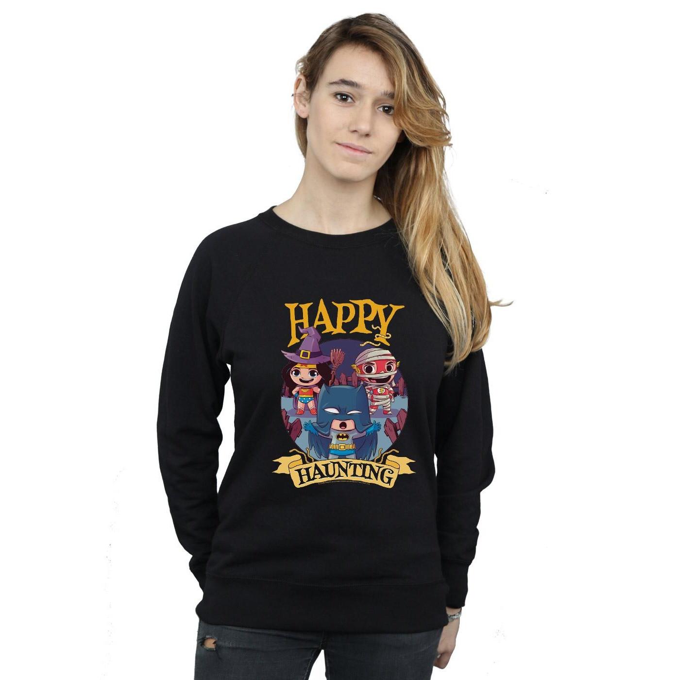 DC COMICS  Sweat SUPER FRIENDS HAPPY HAUNTING 