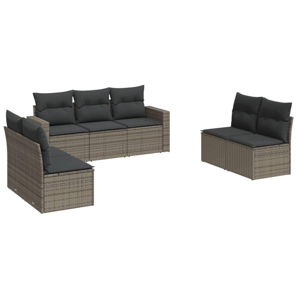 VidaXL Garten sofagarnitur poly-rattan  