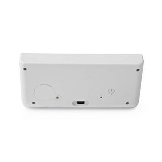 Nedis  Caricatore wireless per sveglia | Certificato Qi | 5 / 7,5 / 10 / 15 W | USB A-Hane | 2 orari di sveglia | Funzione Snooze 