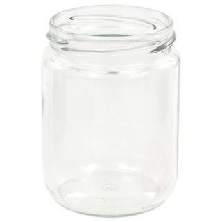 VidaXL 48 pcs pots à confiture couvercles  verre verre  