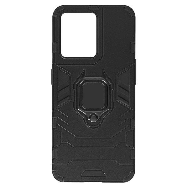 Avizar  Cover con Anello Oppo Reno 8 5G Nera 